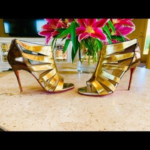 Christian Louboutin Beautyk Caged Sandals